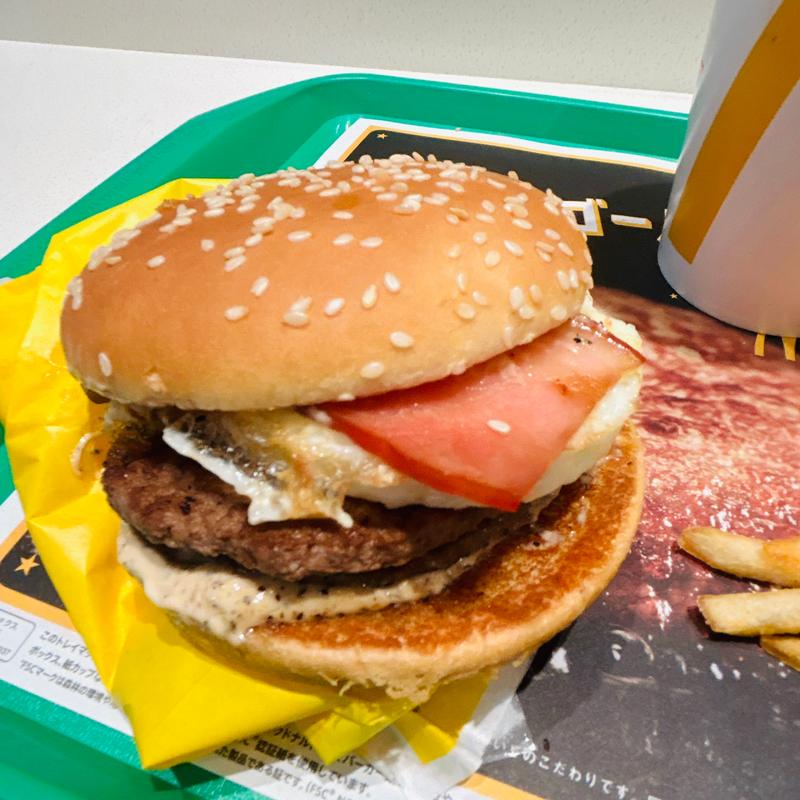 たまごダブルセット(マクドナルド 梅田茶屋町店)