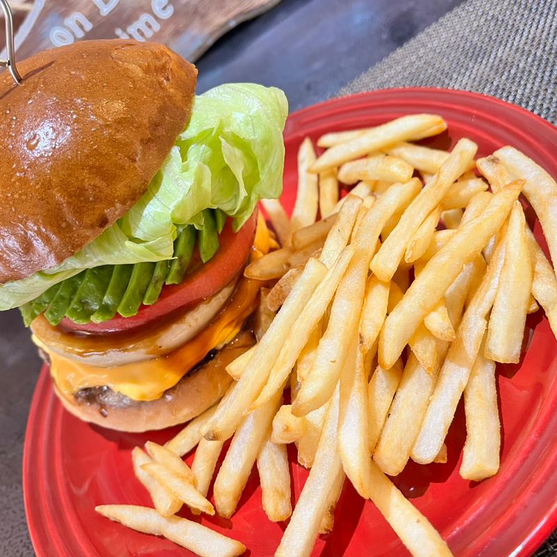 ベーコンチーズバーガー(淡路島バーガー宇都宮店)