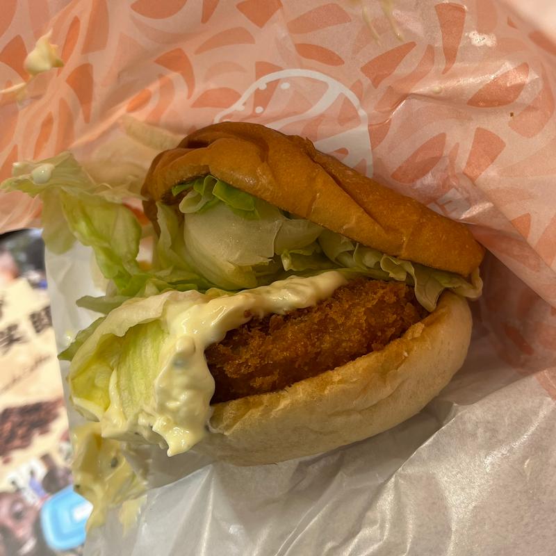 えびバーガー(ゼッテリア 草加ヴァリエ店)