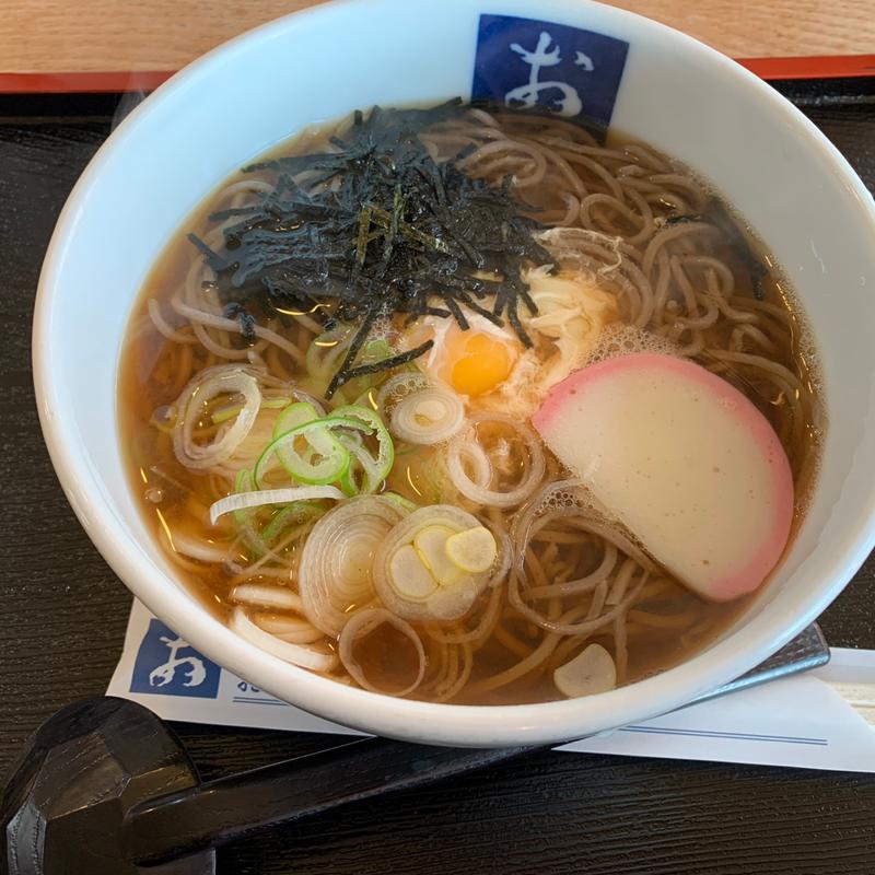 月見そば(蕎麦ONJIKI （オンジキ）)