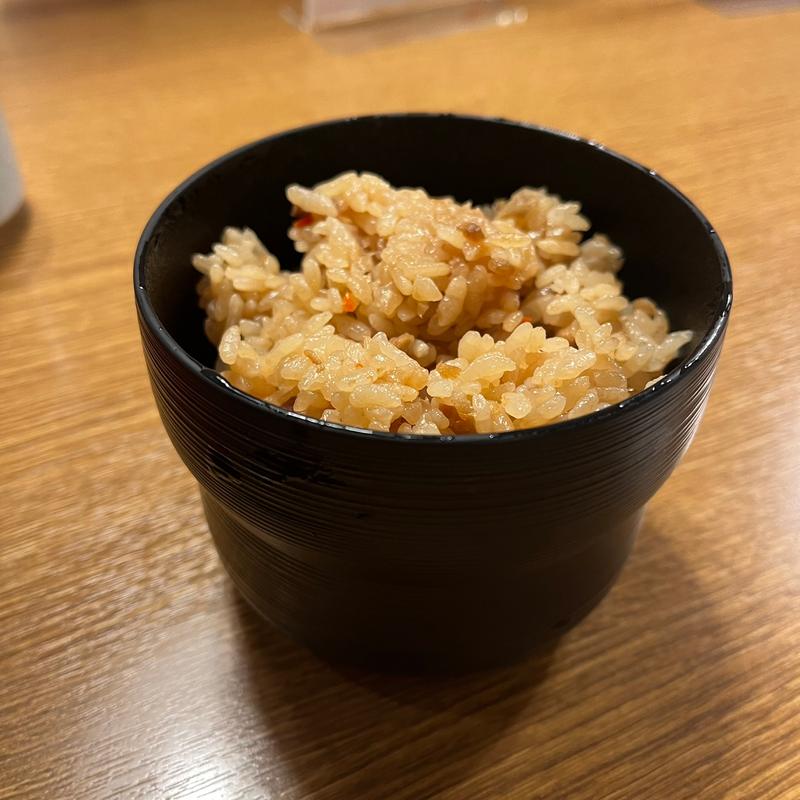 かやくご飯(実演手打うどん 杵屋 桶川東武マイン店)