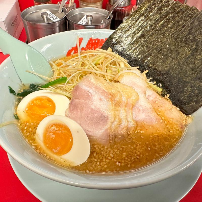 特製味噌ネギチャーシューメン(ラーメン山岡家 上三川店)
