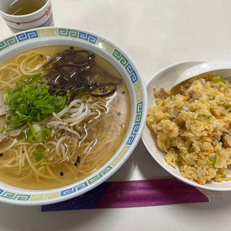 ラーメンセット(チャーハン付)(いちに食堂 )
