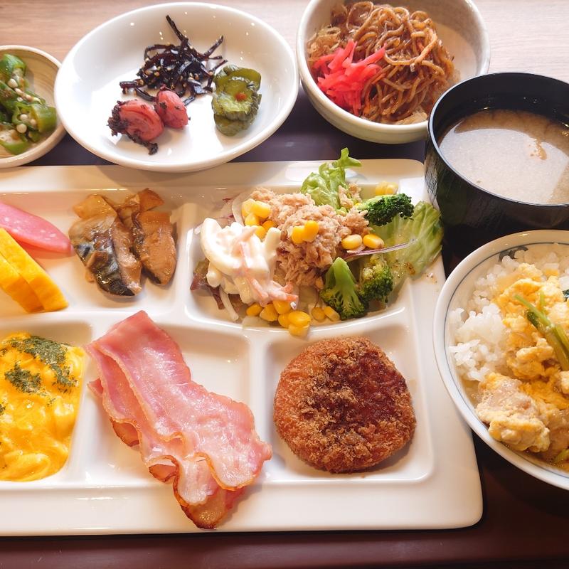 朝食バイキング(ホテルルートイン柏南-国道16号沿-)