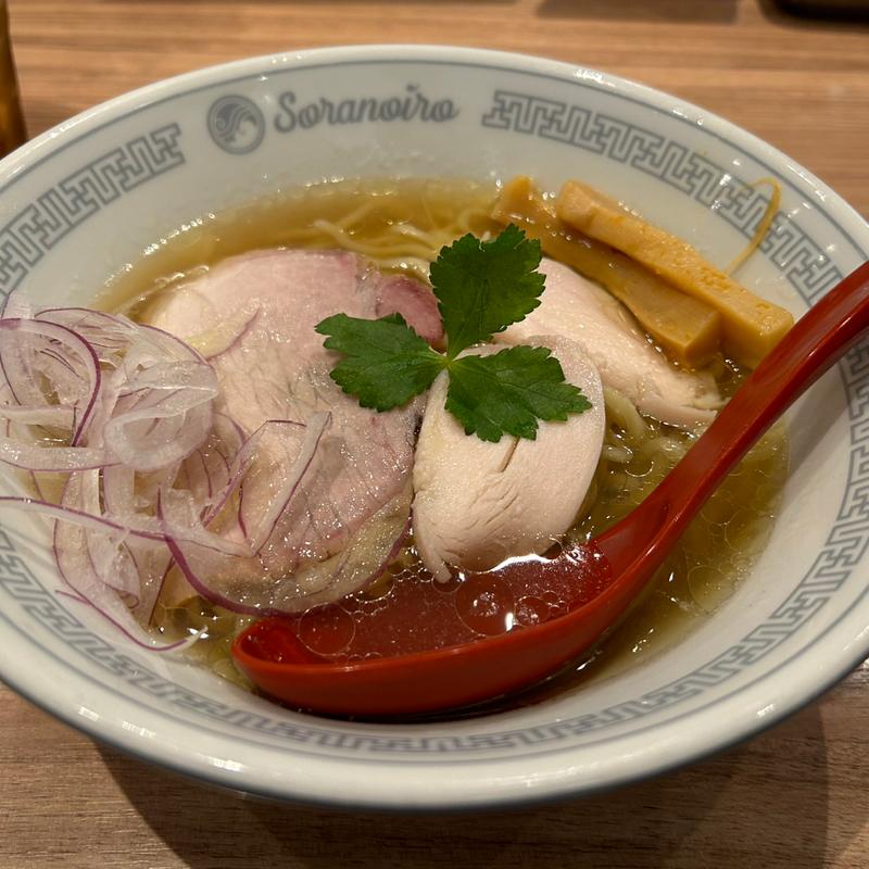 味玉中華そば(ソラノイロNIPPON)