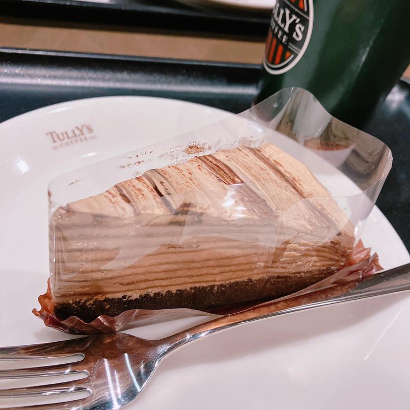 ミルクレープ クリーミーショコラ(タリーズコーヒー エキュ－ト立川店)