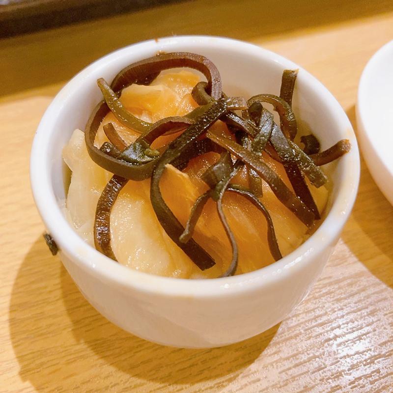 お通し(天ぷらと寿司 こじま 広島店)