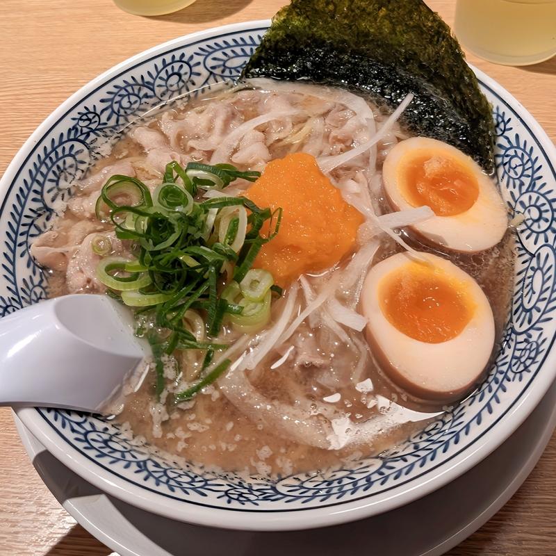 熟成醤油ラーメン肉そば(丸源ラーメン 茨木店)