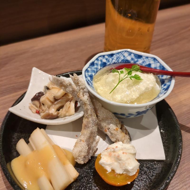 先付(酒と肴 シンメ 神田)