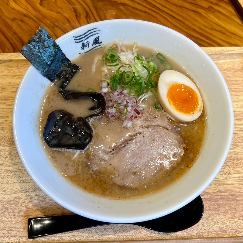 魚介豚骨ラーメン(那のかど)