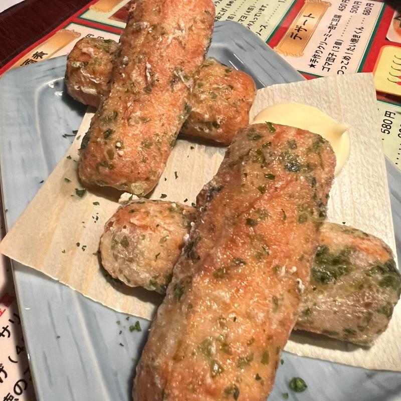 ちくわ磯辺揚げ(しろこの酒場 わじあ )