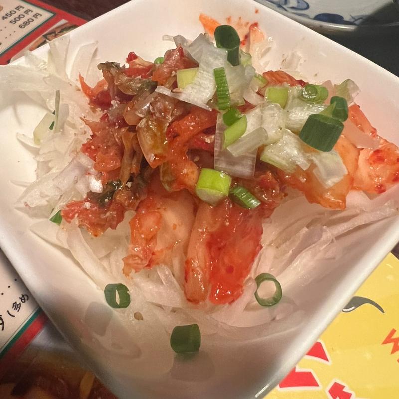 キムチオニオンスライス(しろこの酒場 わじあ )