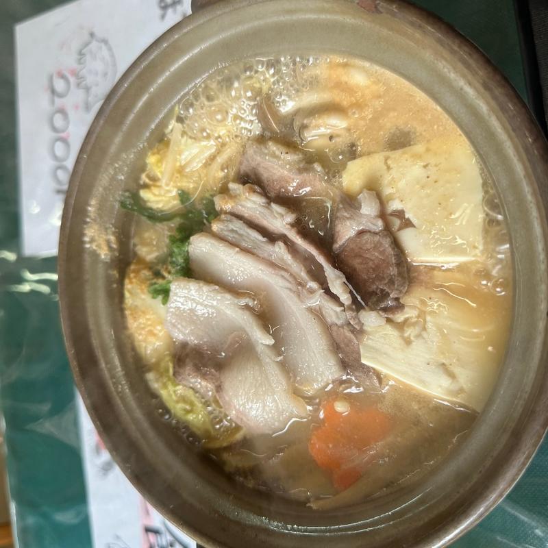 猪鍋定食(天好園 （テンコウエン）)
