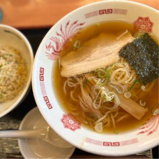 ラ・餃・チャセット(日高屋 九段下店)