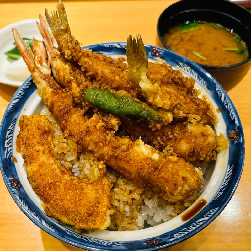 添えもの丼（天丼+キス）(之村)