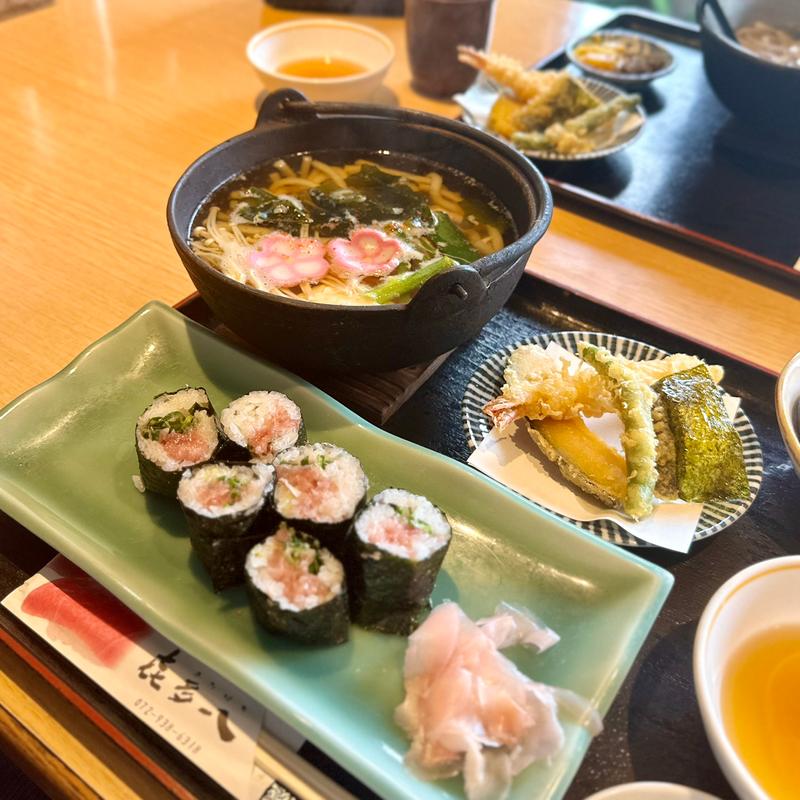 和風定食B(たらいうどん 喜多八)