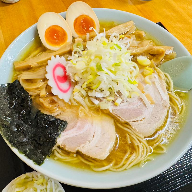 手打ち味玉中華そば大盛＋メンマ(中華そば 香十)