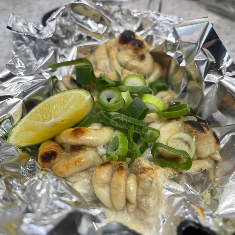 たら白子焼(三代目 立ち呑み処 おかもと)