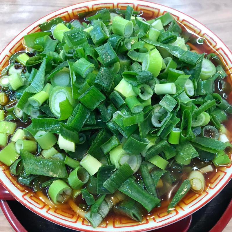 中華そば(1中)1.5玉 ネギ大盛り(中華そば 麺屋7.5Hz 生野店（本店） （7.5ヘルツ）)