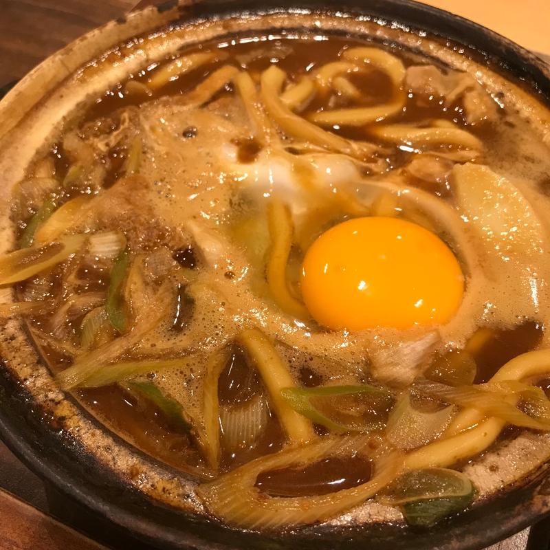 名古屋コーチン入り味噌煮込みうどん(EXPASA御在所（下り線）「山本屋本店」 )