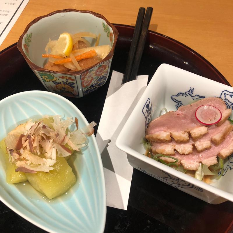 おばんざい【三種盛り】(酒ト和食 ほっこり 名古屋広小路店)