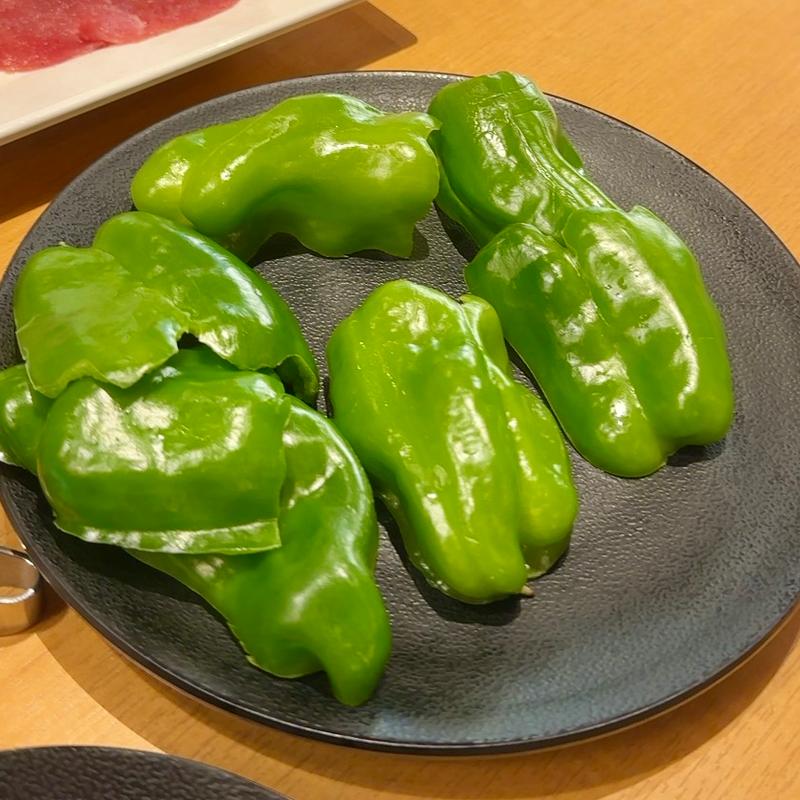 ピーマン焼(焼肉きんぐ 八千代店)