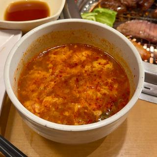 大辛カルビスープ(焼肉きんぐ 八千代店)