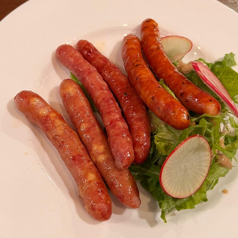 ありすポーク3種ソーセージ盛り合わせ（6本）(国丸食堂とアカネコ)