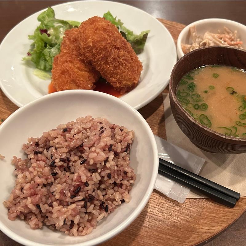 海の幸のクリームコロッケ(和カフェyusoshi 町田)