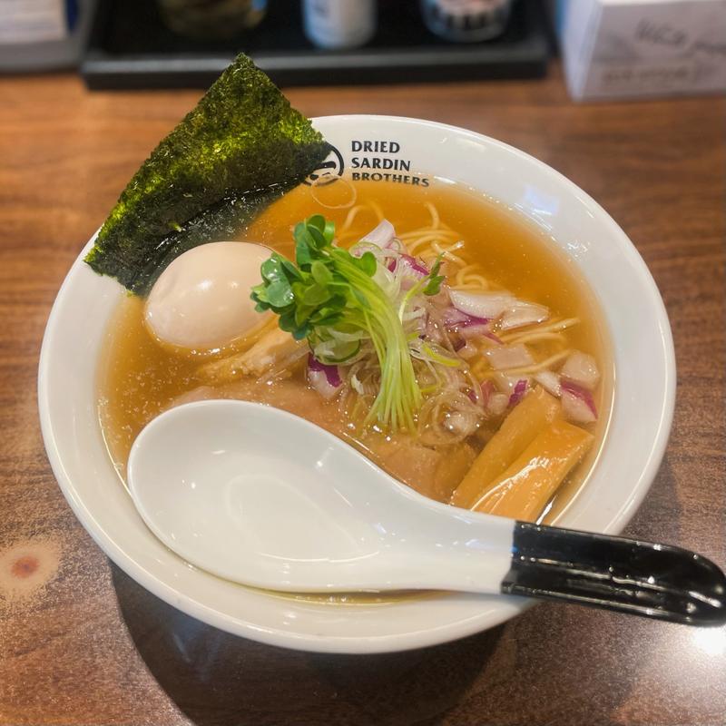 鶏ニボ中華ソバ(DRIED SARDIN BROTHERS)