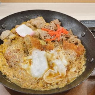トリプルカツ定食(かつや 大阪本町通店)