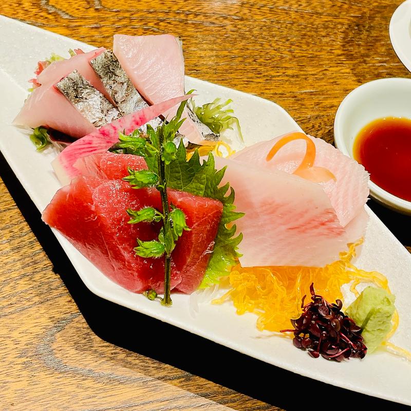 鳴門直送　お造りおまかせ3種盛り(御影蔵 東武池袋店)