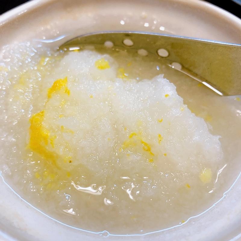 柚子入り大根おろし（牡蠣天丼）(宝 )