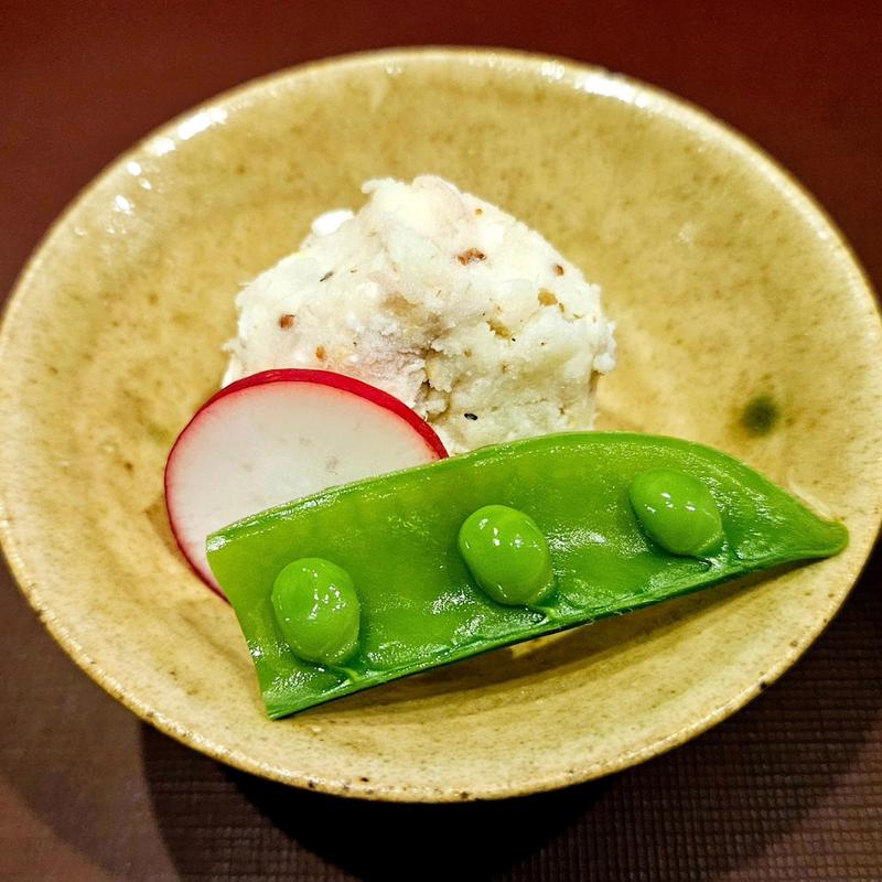 自家製ツナとクリームチーズのポテトサラダ
(まにわ )