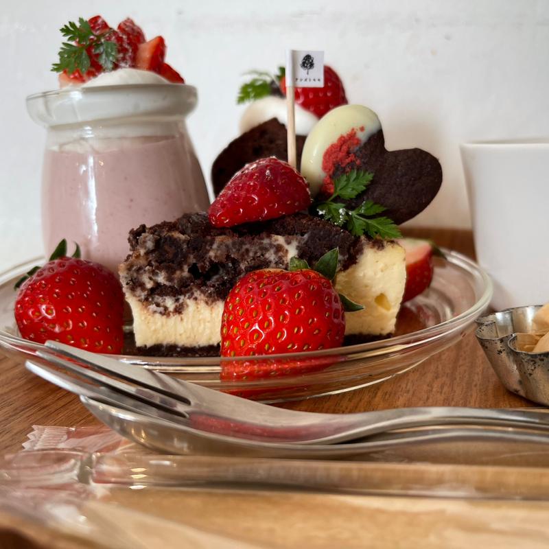 バレンタインデザートプレート(anzu to momo)