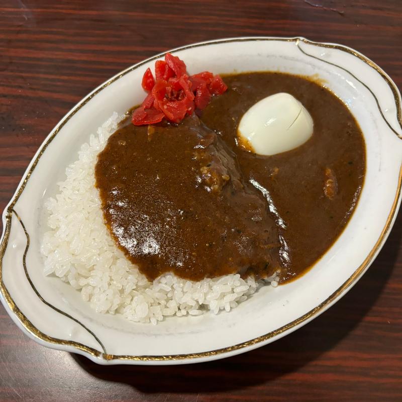ハードカレー（辛口）+タマゴ(インデラ)