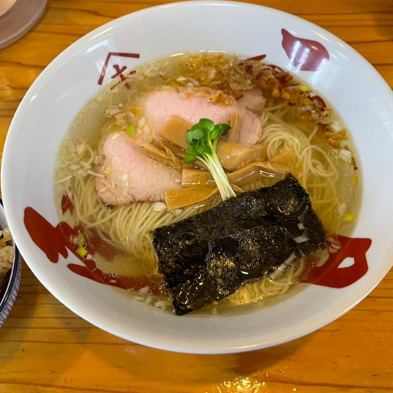 塩そば(支那そば やまき)