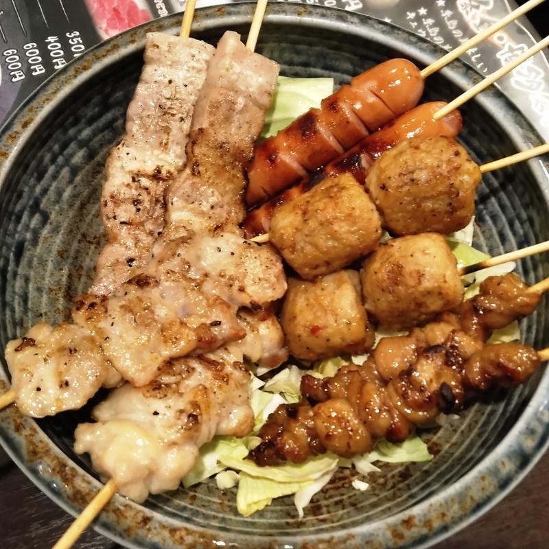 串の盛り合わせ（10本）(伊都の台所 中洲本店)