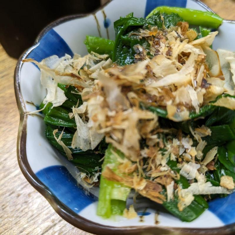 ニラのお浸し(大衆酒場 増やま 本店)