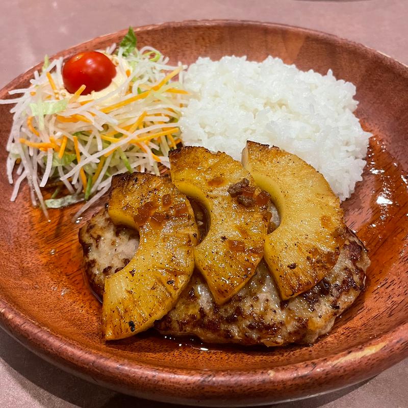 パインバーグディッシュランチ(びっくりドンキー 矢田店)