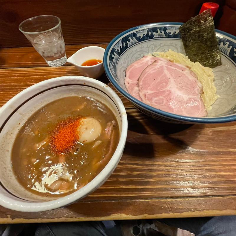 特製つけ麺＋ラー油(木尾田)