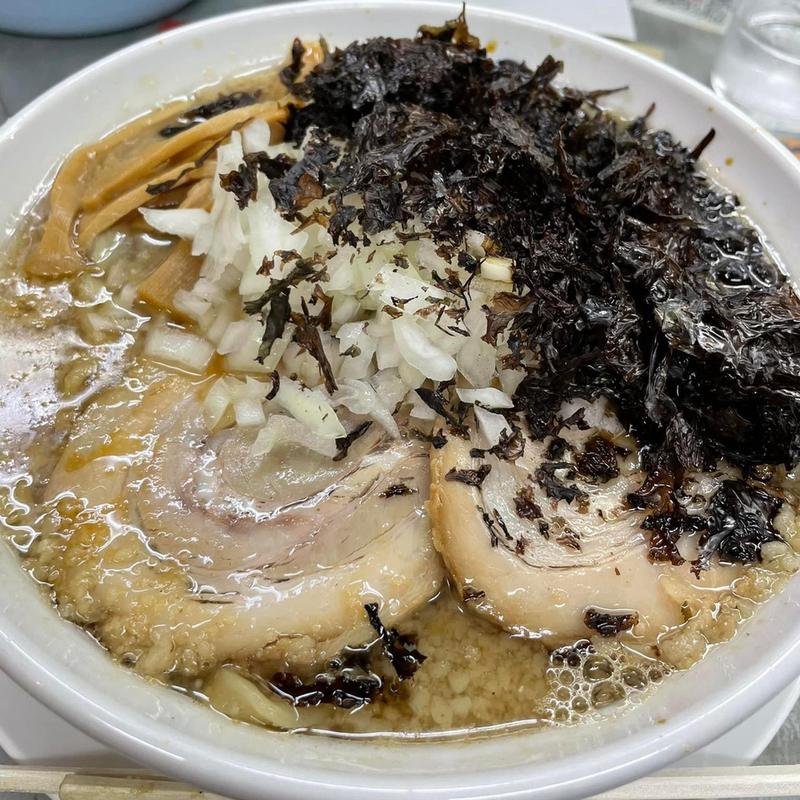 岩海苔ラーメン 大盛(中華そば こころ 市役所前店)