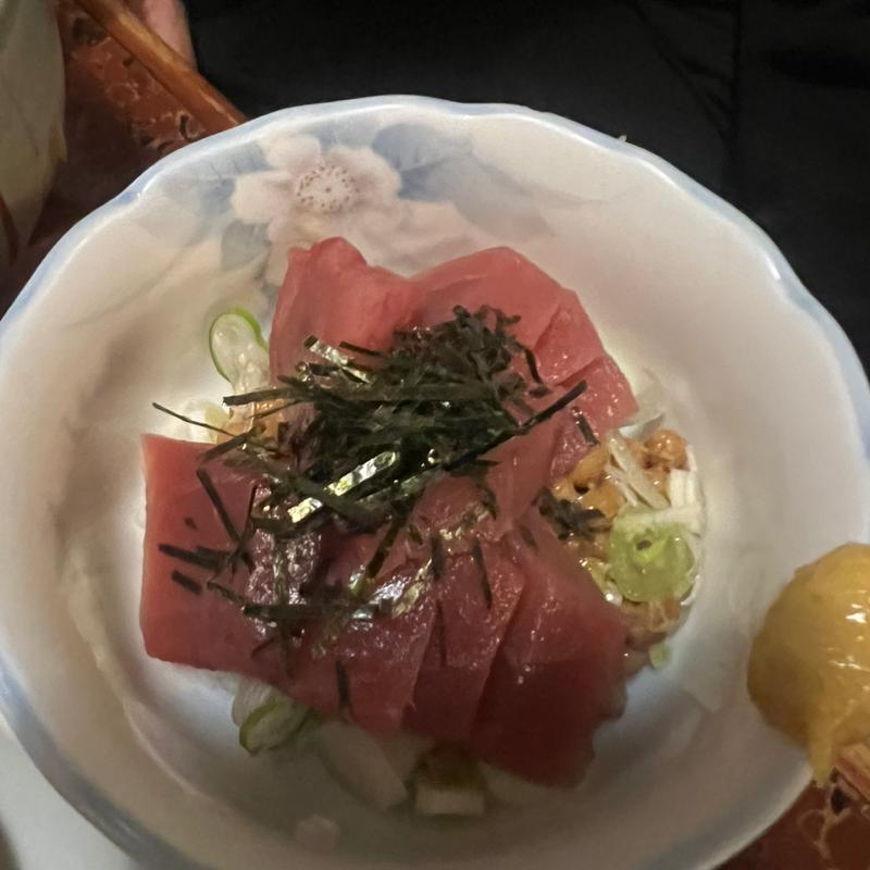 まぐろ納豆(やきとり五鉄)