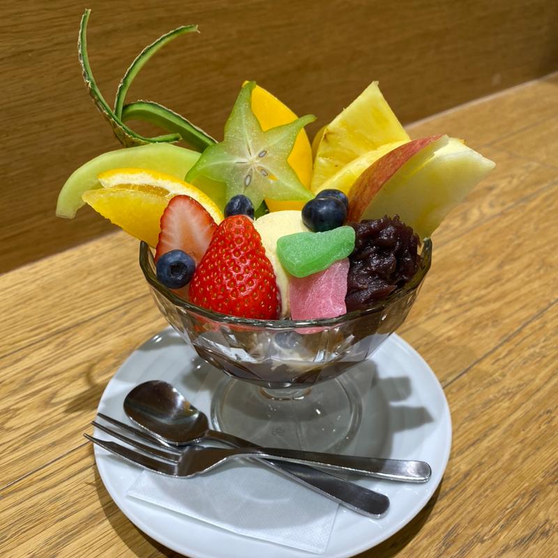 あんみつ(果実園リーベル 藤沢店)