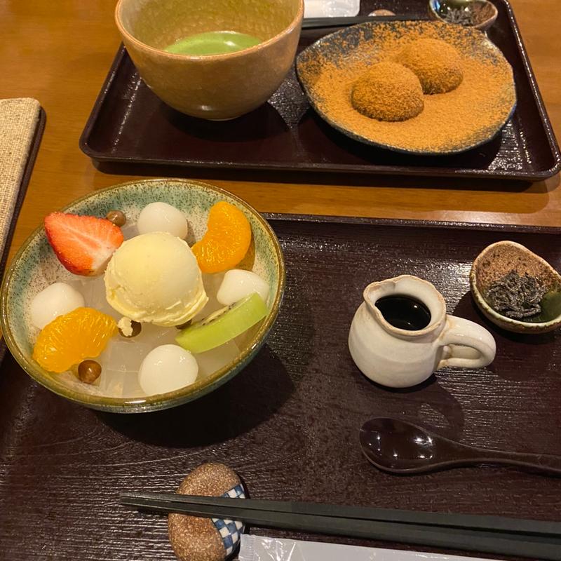 あんみつ(甘味処 楓)