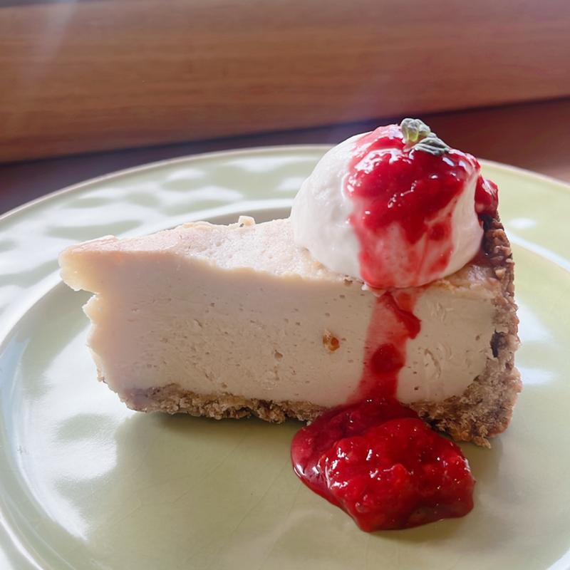 ヴィーガンチーズケーキ(カフェパラン)