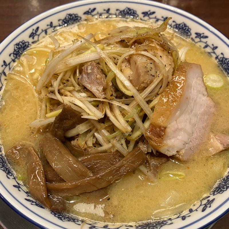 ネギ味噌ラーメン(中華そば 赤寅（旧店名：RED HOT NOODLES 赤寅）)