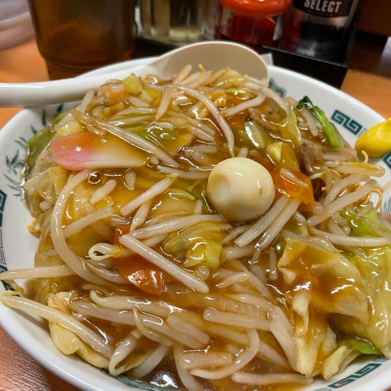 カタヤキソバ(日高屋 西武新宿前北店)