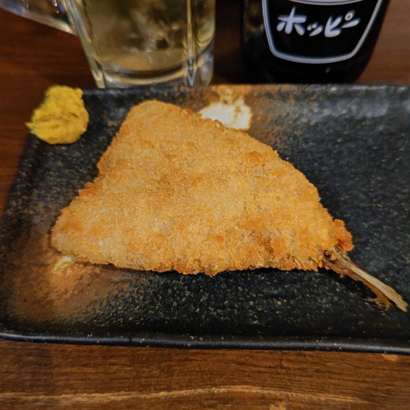 アジフライ(大衆酒場 七星)