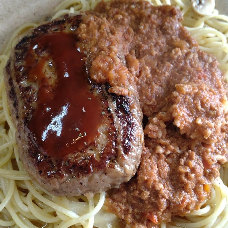 (スパゲティ夢の中へ)